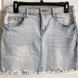 Denim Mini Skirt